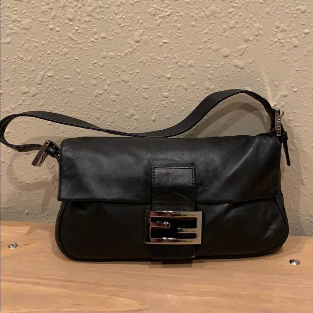 Leather Fendi Baguette